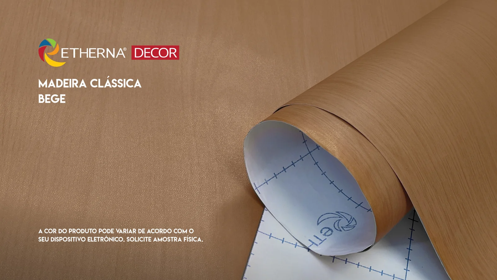 ADESIVO MADEIRA CLASSICA BEGE