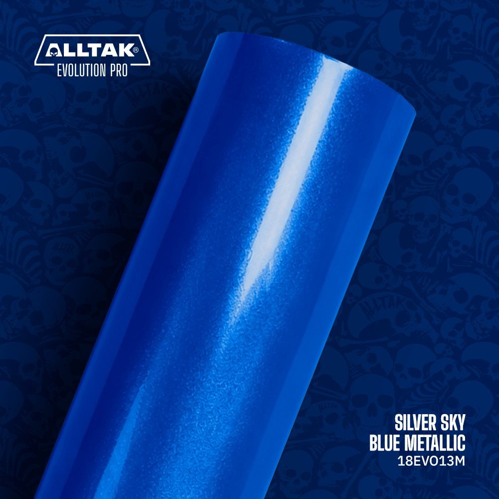 VINIL SILVER SKY BLUE METALLIC