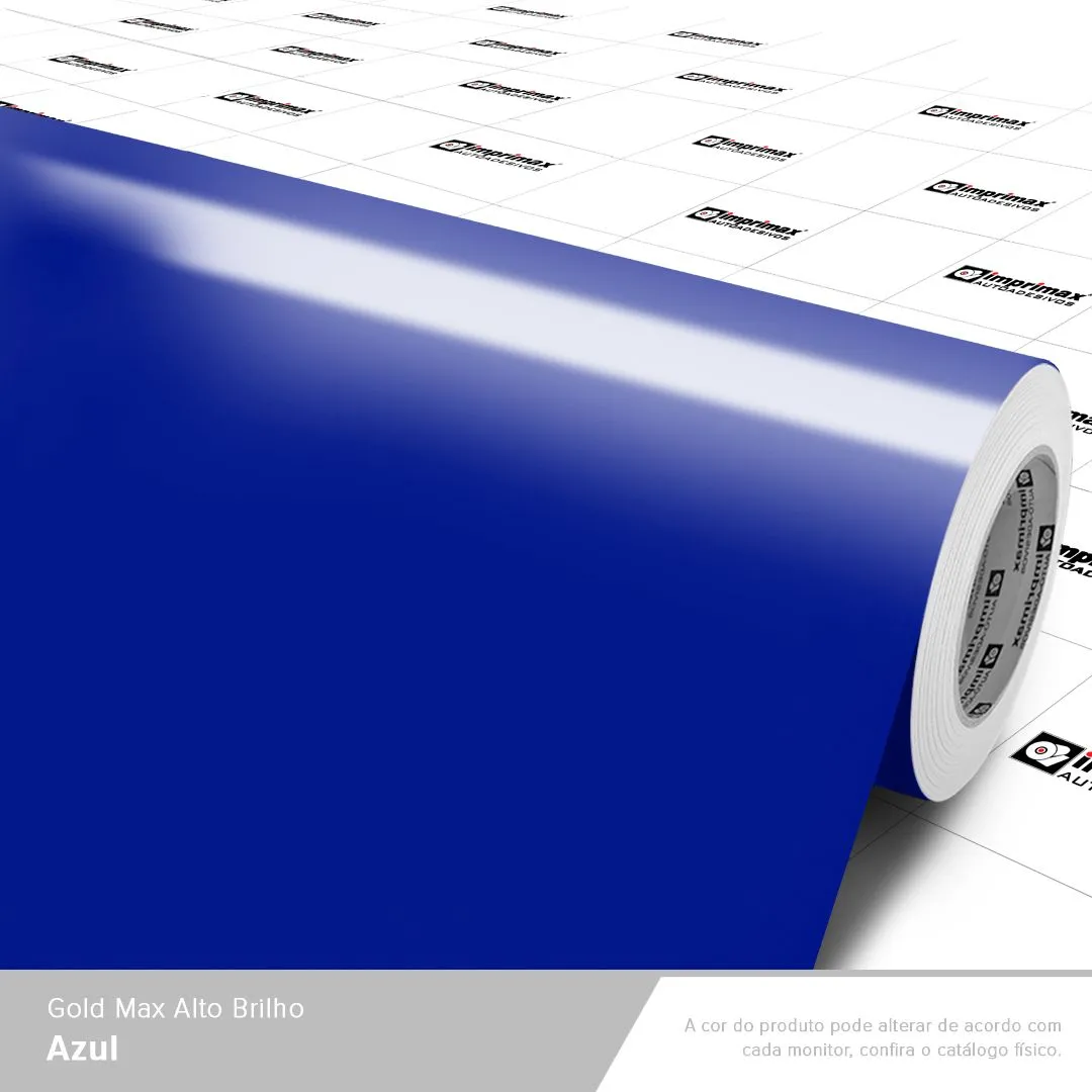 VINIL GOLD MAX ALTO BRILHO AZUL