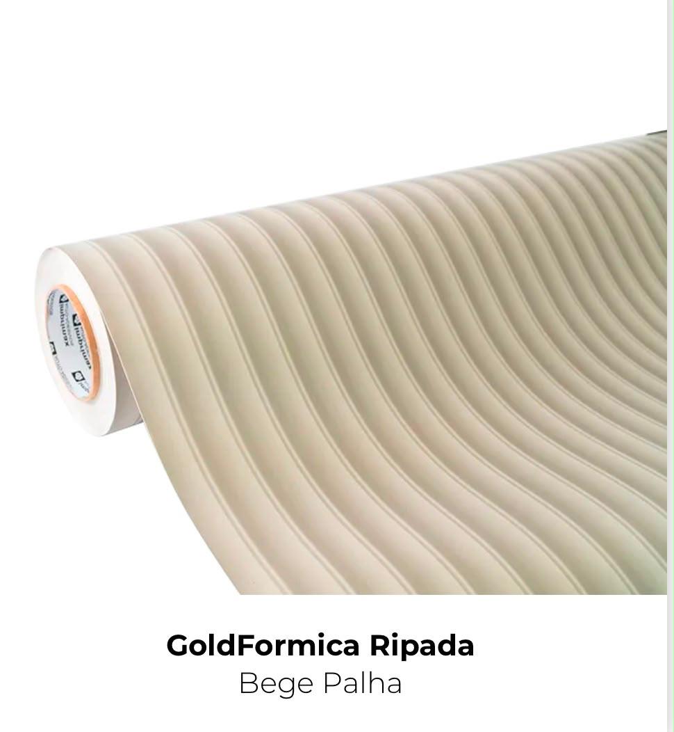 VINIL GOLD FORMICA RIPADA BEGE PALHA